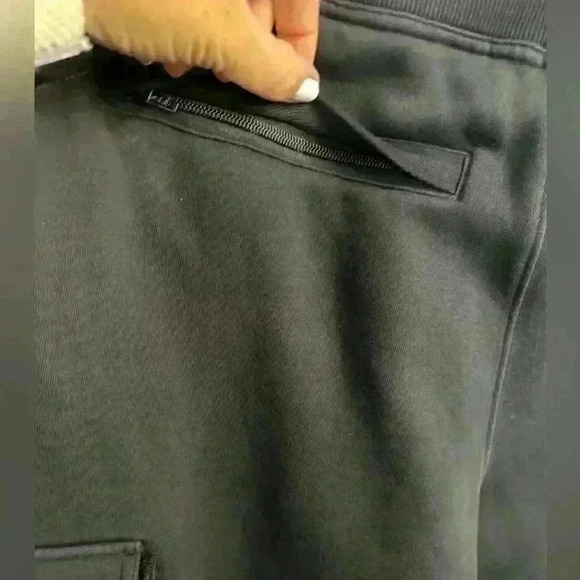 Duluth Trading Co Men’s Utility Cargo Rugged Sweatpants 38 Outdoor Workwear Belt - Picture 8 of 13